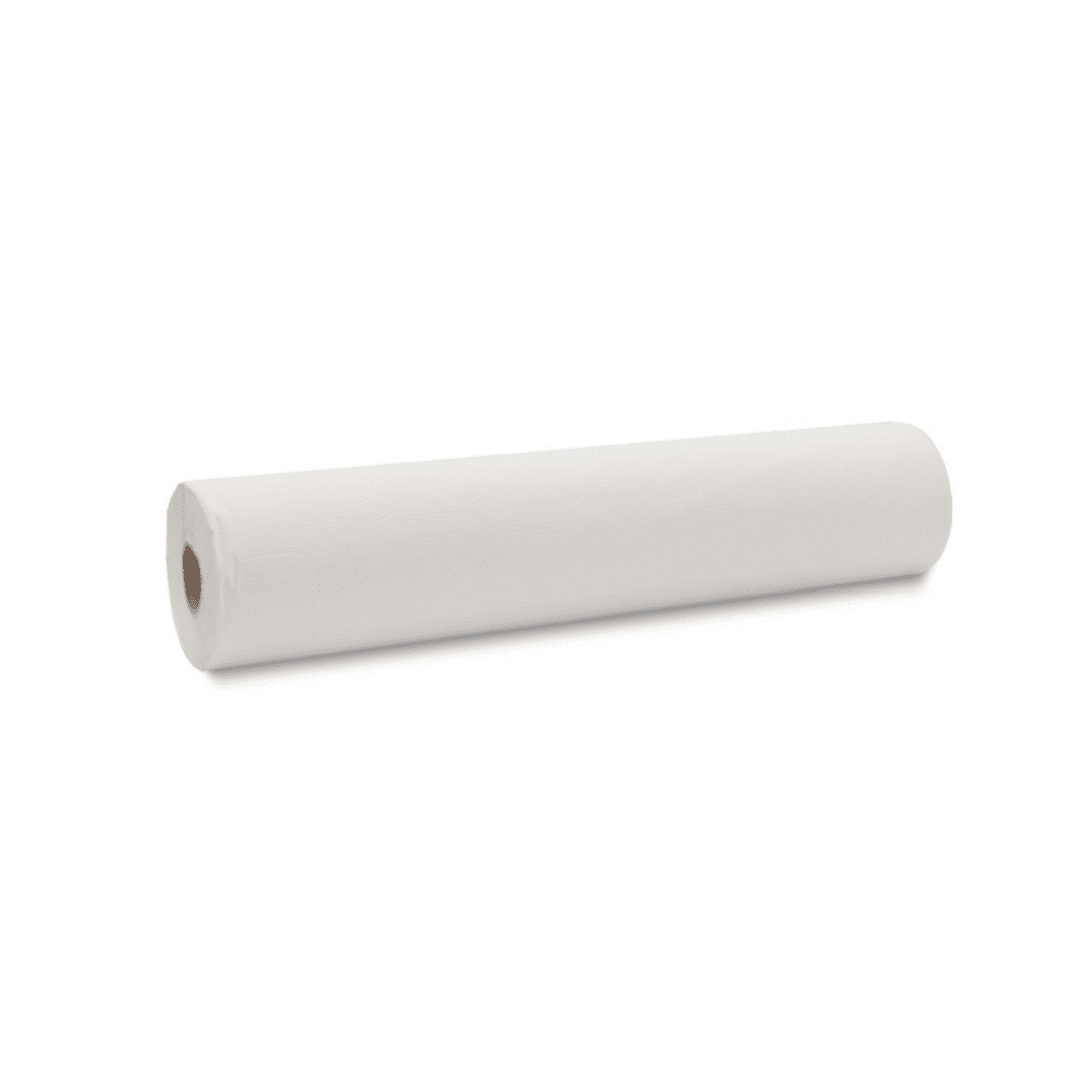 Papel para Camilla Tisú. Reciclado 2 Capas. 70 metros. Ancho 60cm. 6 Rollos.