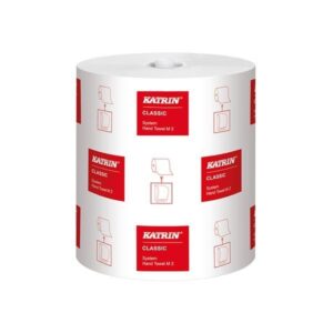 Bobinas de Papel de Manos Katrin Plus M2 Papel Mezcla 2 Capas 160m 6 Rollos