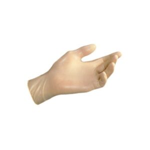 Pack 100 Guantes Látex Sin Polvo. Talla S.