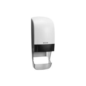 Dispensador Papel Higiénico Katrin Inclusive (con recogedor). Color Blanco.