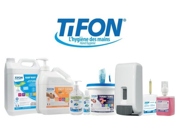 Pack 6 Cargas Gel Hidroalcoholico TIFON 800ml.