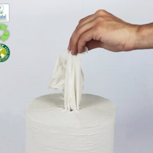 Bobinas de Papel de Manos Celex Reciclado 2 Capas 165m 6 Bobinas Sin cono central