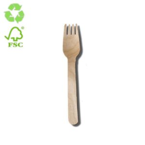 Tenedor de Madera
