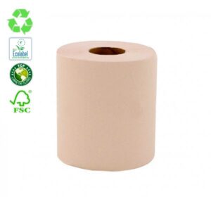 Bobinas Papel Manos Papel Reciclado Natural 1 Capa 275m 6 Rollos